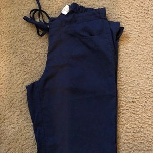 Navy Blue Scrub Pants